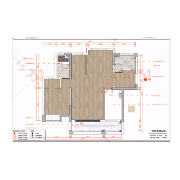 AutoCAD素材 | CAD彩色施工圖製圖模板+材質貼圖動態塊預設 CAD彩色圖案