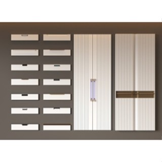 SU素材模型 |  櫃門門板設計合集｜歐式×中式×現代風格 Sketchup室內設計專用模型