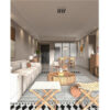 SU素材模型 |  北歐風格空間｜客廳・餐廳・書房・臥室 Sketchup室內設計專用模型