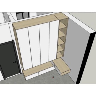 SU插件 |  櫥櫃製作神器｜一鍵CAD轉SU立面模型｜SketchUp櫃體建模插件（限Windows）